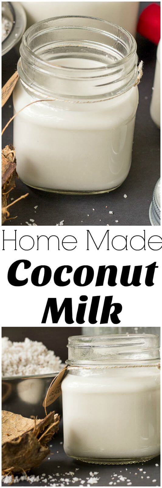 How to make coconut milk from fresh coconut