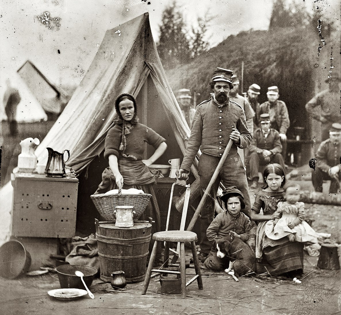 Women in the 19C United States of America Women following their