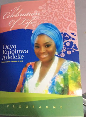 1 Photos from the funeral of murdered bride-to-be, Dayo Adeleke