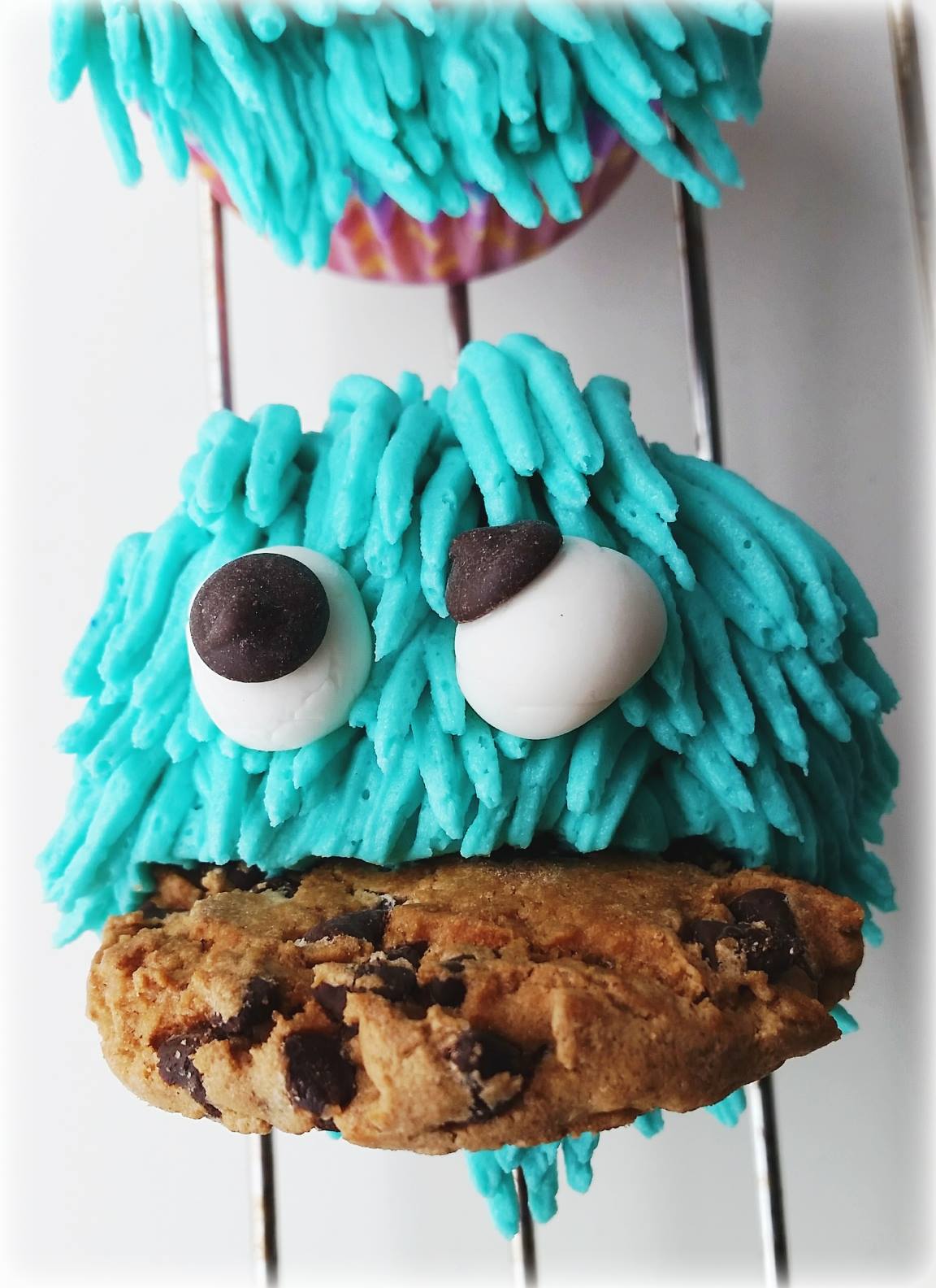Ani-Chocolat: Cupcakes Monstruo de las galletas