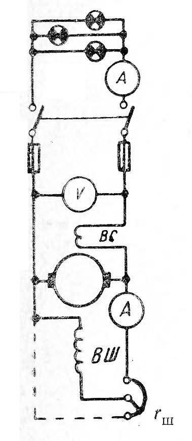 Схема генератора смешанного возбуждения. Схемы генераторов постоянного тока судовые. Принципиальная схема генератора параллельного возбуждения. Принципиальная схема ГПТ.