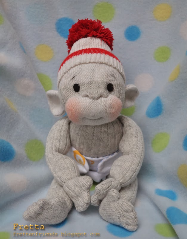 Fretta Sock Monkey Guy
