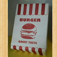 Kantong Burger - Kantong Burger Bahan Kertas