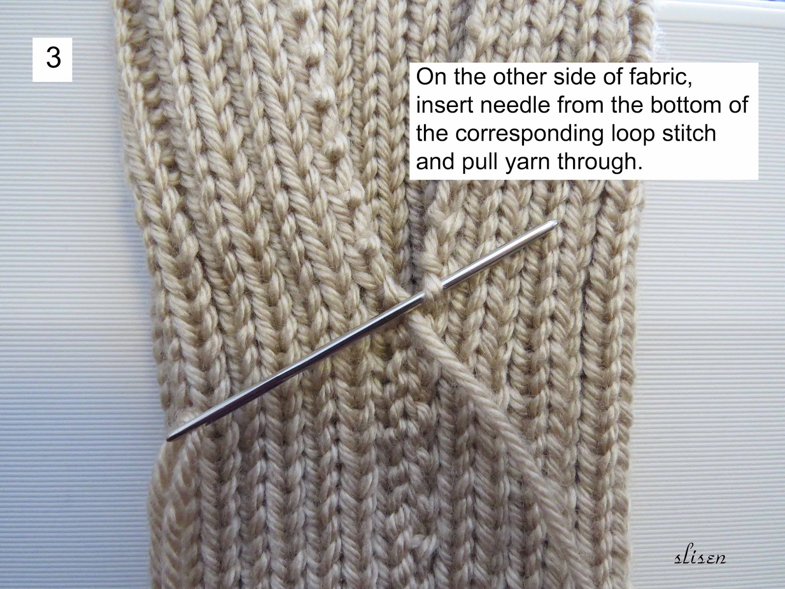 Slisen's Happy Place Flat Seam in 2x2 Ribbing