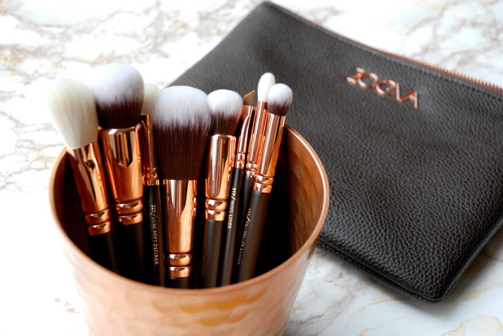 Treat Yourself To The Zoeva Rose Gold Brush Set Lemonaid Lies