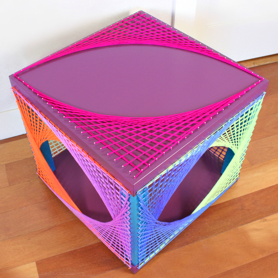 Mark Montano Ikea Hack String Art Table