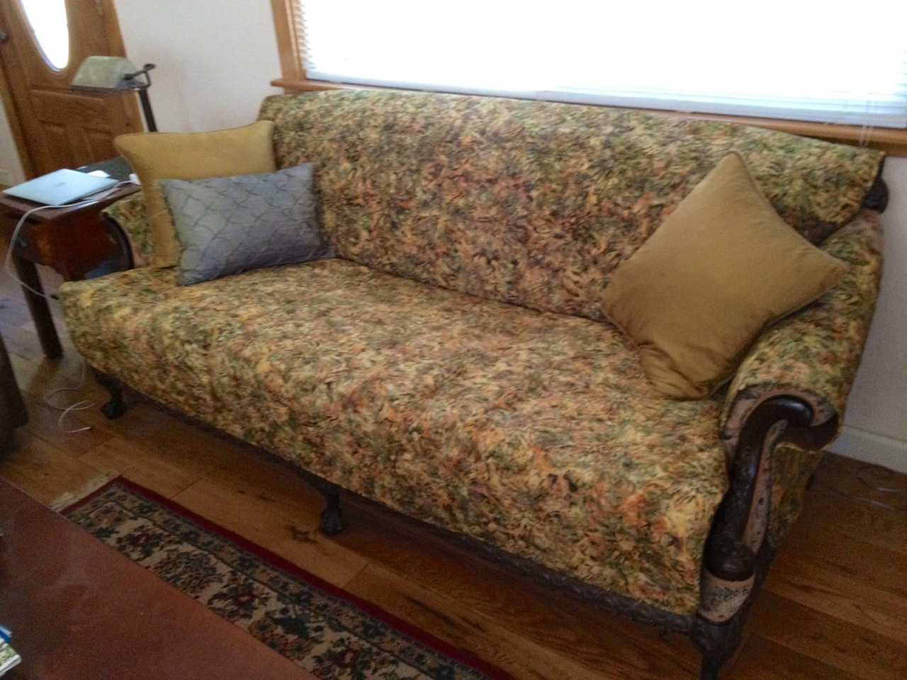 NickersMarie Quilted Batik Couch and Chair covers