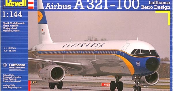 Airbus A321 Lufthansa 1:144 von Revell 
