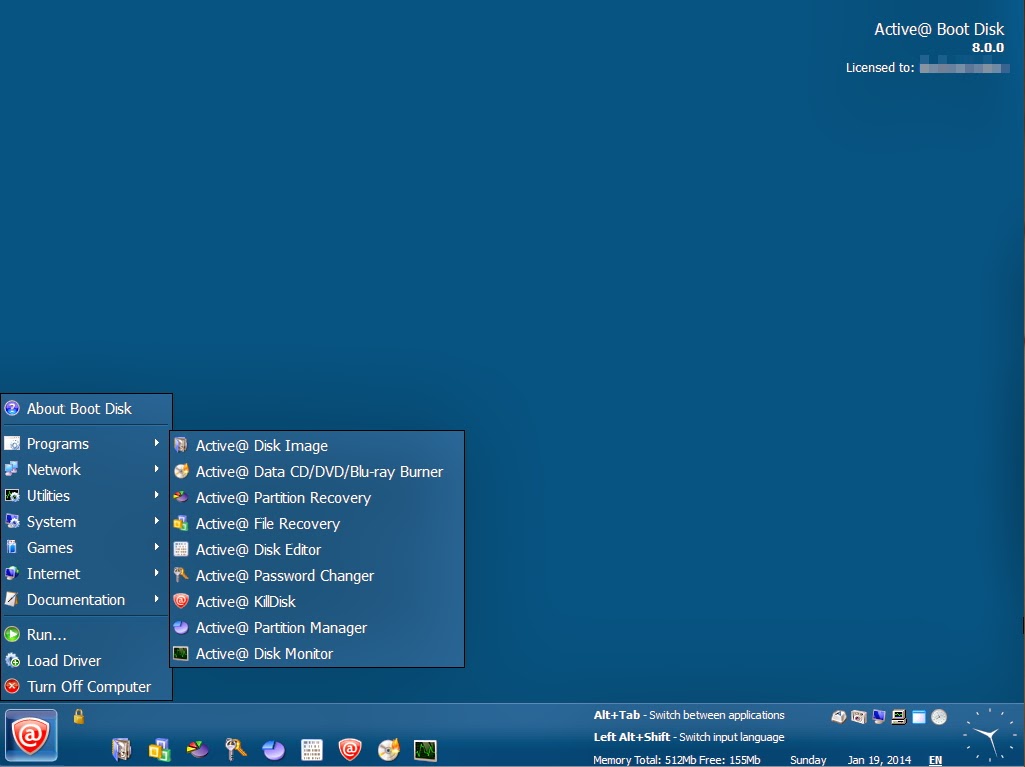 Active@ Boot Disk Suite v13.0.0.2 (Disco de arranque) - Solucionar ...