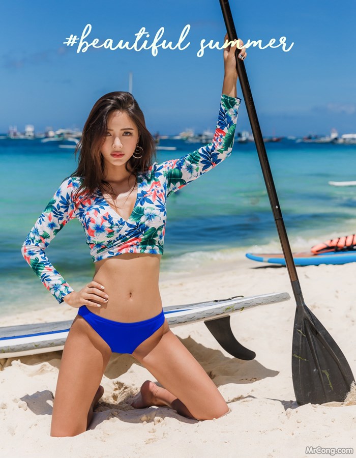Beautiful Kim Bo Ram passionate charm with sea clothes and underwear (405 pictures) photo 1-15