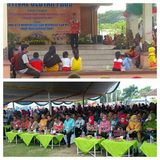 Peringati Hari Anak Nasional Bupati Pati H. Haryanto, SH. MM. M.Si Buka Gebyar PAUD Di Sanggar Kesenian