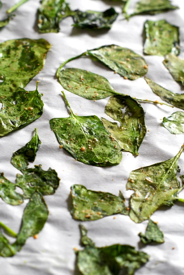 Spinach Chips The Two Bite Club