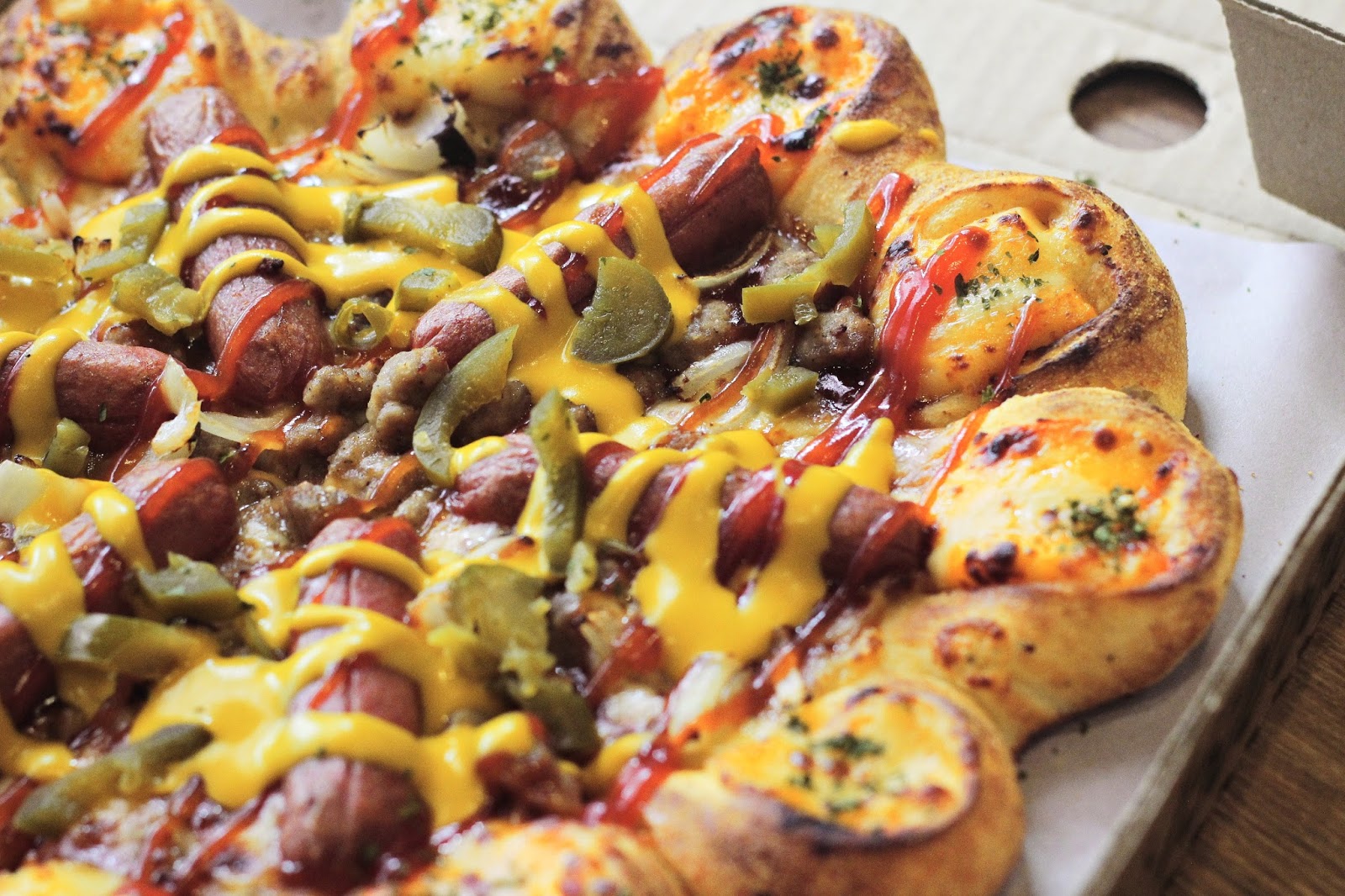 [NEW MENU] BBQ FRANKFURTER PIZZA BY PHD