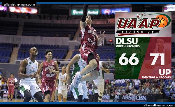 UAAP 78: UP shocks La Salle for first 2-0 start in 10 years