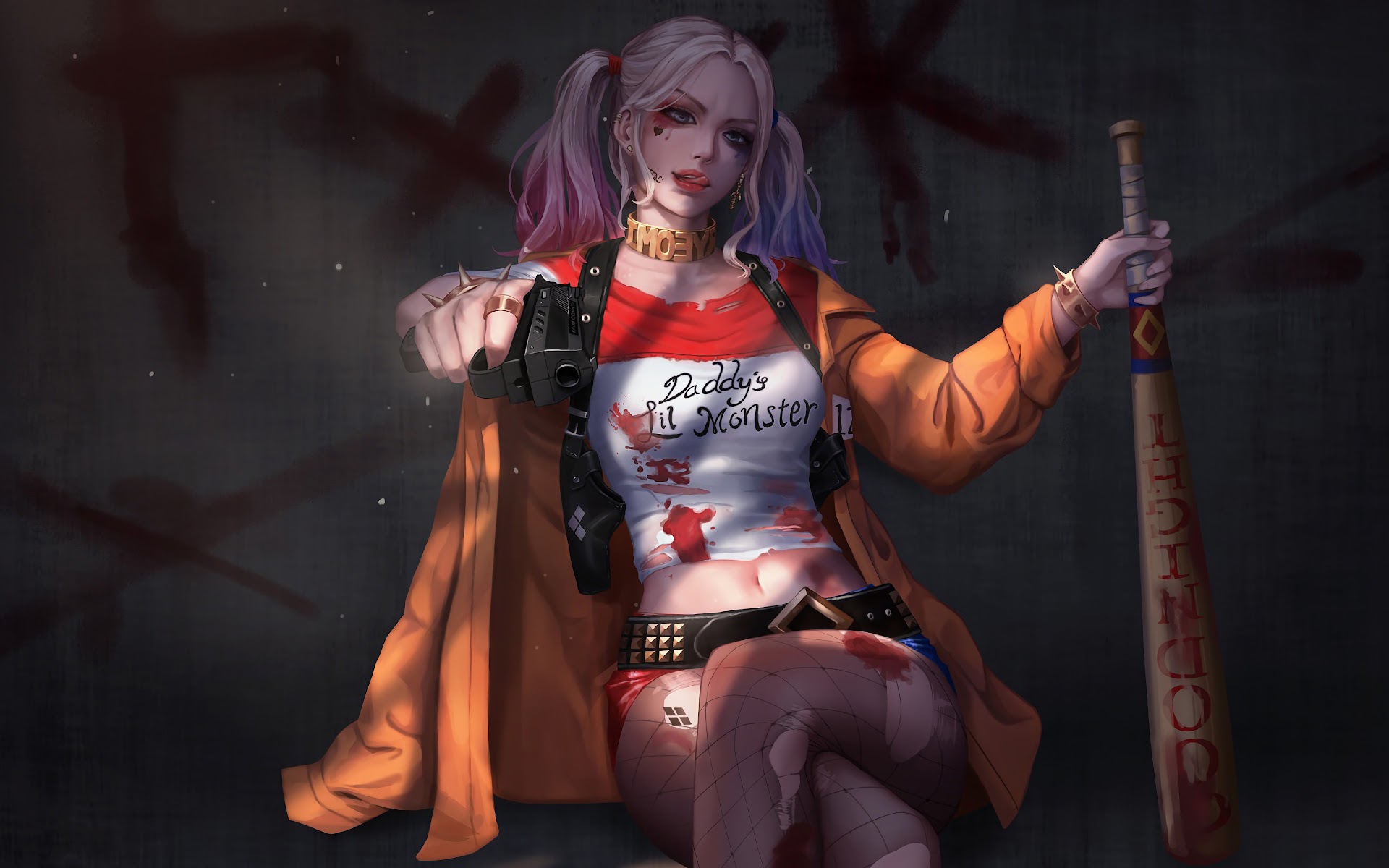 Harley Quinn, 4K, #225 Wallpaper PC Desktop