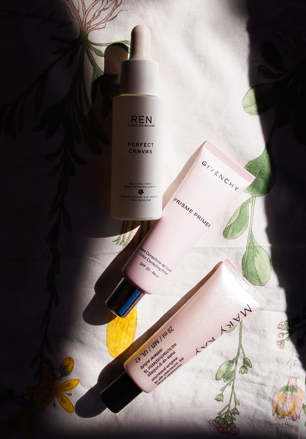 Primers REN Perfect Canvas, Mary Kay, Prisme Primer Givenchy