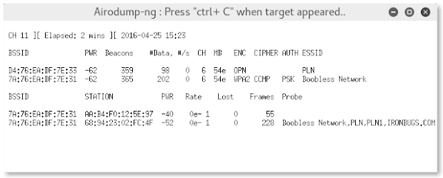 Custom Linset Airmon-ng Custom Linset Airmon-ng scan network