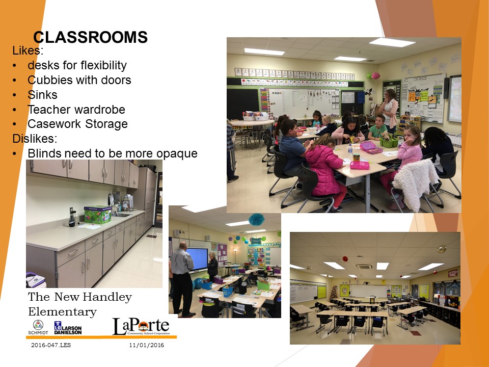 LaPorte Community Schools projects: Handley Elementary School update LaPorte Community Schools projects: Handley Elementary School update