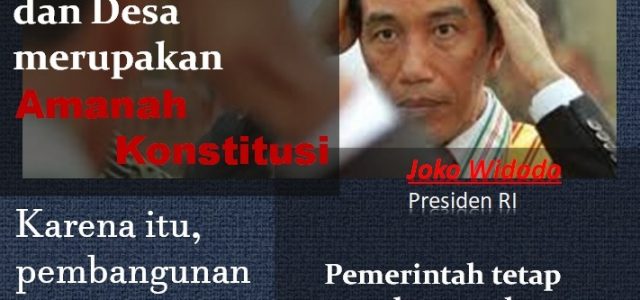 Jokowi: Pembangunan Infrastruktur Di Daerah Terpencil Adalah Amanah Konstitusi