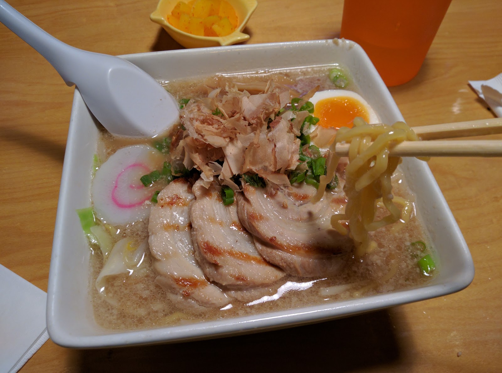 「かせいのいえ」by Kasei Chen NYで「ラーメン」Oki Doki Ramen