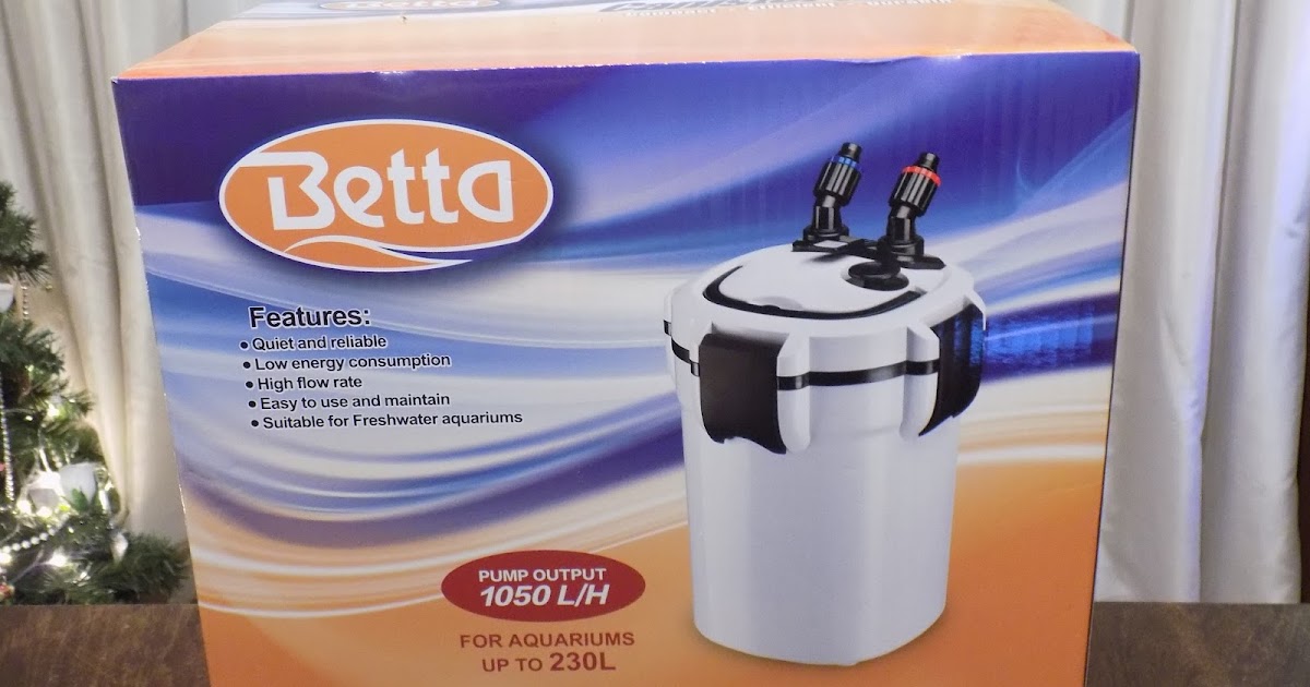 Betta 1050 Canister filter review