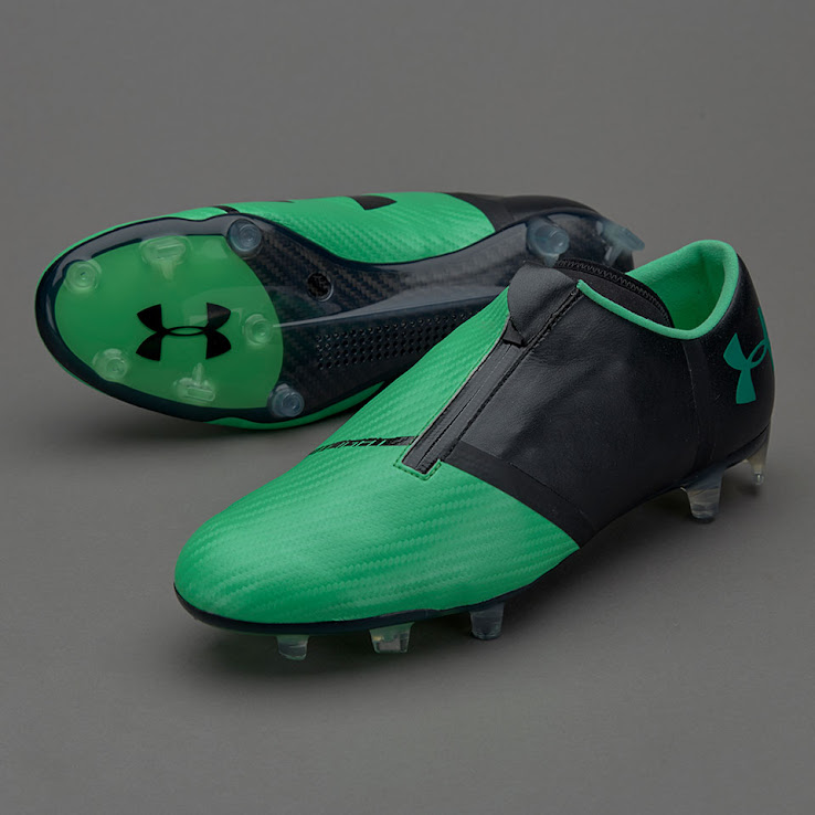 all green under armour cleats