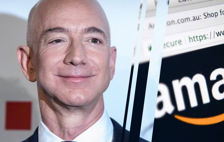 Jeff Bezos es presidente ejecutivo de Amazon