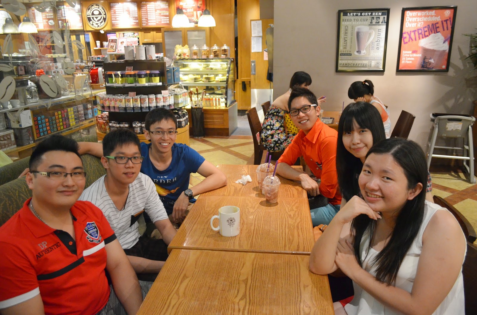 Our Journey Penang Queensbay Mall Coffee Bean Cafe