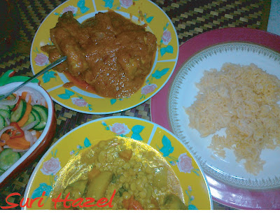 Cooking with Love!: Nasi Tomato, Ayam Masak Merah, Dalca 