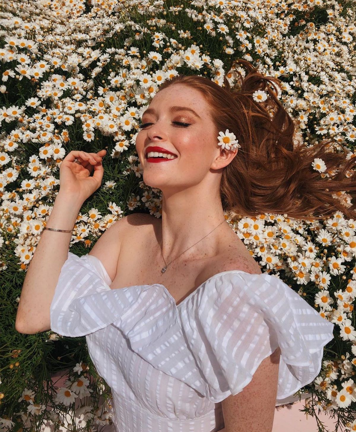 Larsen Thompson Clicked for Marc Jacobs Daisy Sunshine 2019 Collection