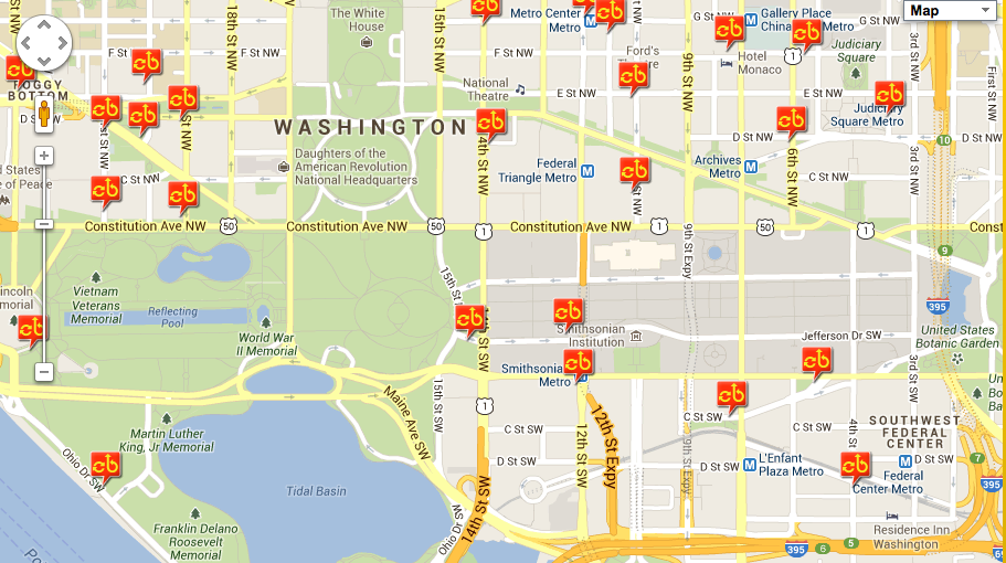 Dc Bike Share Map Color 2018