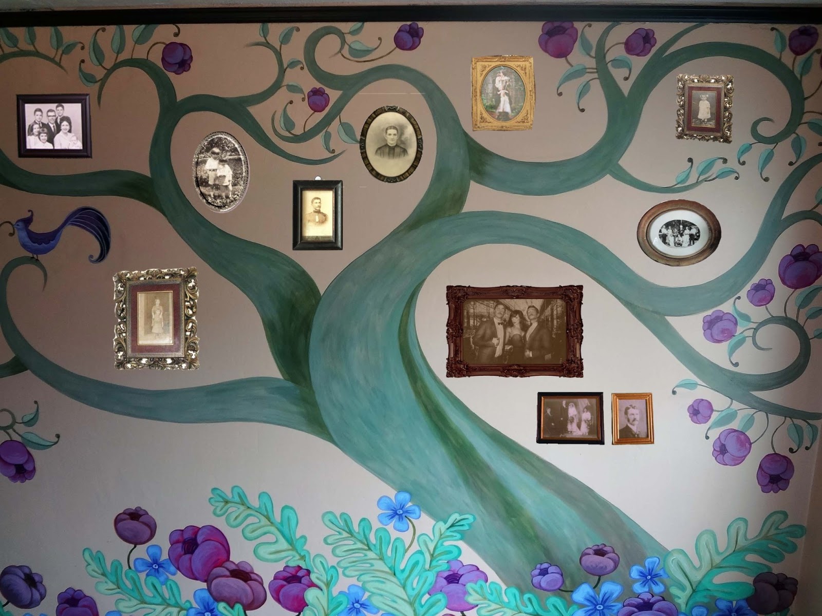 The Talking Walls Tree of Life Mural Finished!!