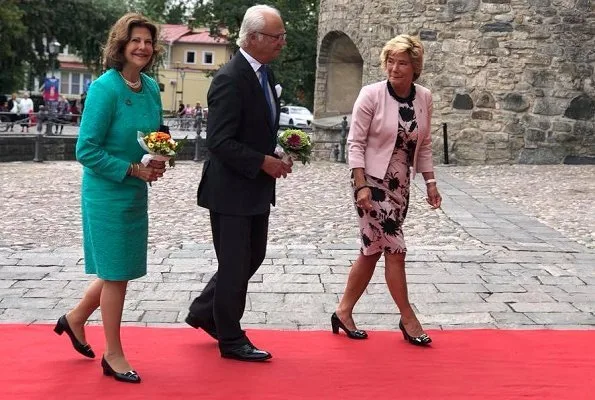 King Carl Gustaf and Queen Silvia attended the Coronation Year 1818 Symposium arranged by the Bernadotte Society at Örebro Castle