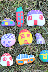 rock painted painting fairy easy houses rocks garden pebble pebbles fun monster preschoolers crafts acrylic