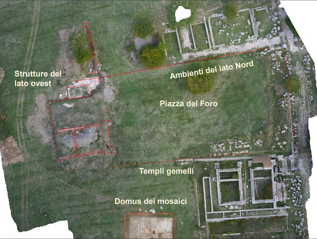 2017 excavation results at the Roman town of Carsulae in Umbria
