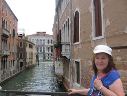 One of the many, many canals in Venice