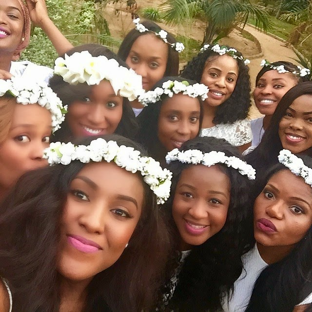 Three Friends Celebrate Pregnancies With Joint BridalThemed Baby Shower