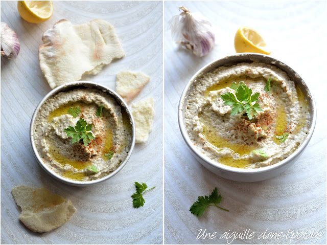 Baba ganoush (caviar d'aubergine)