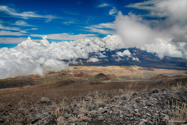 Mauna Kea volcano Hawaii summit geology travel trip observatory telescope copyright RocDocTravel.com