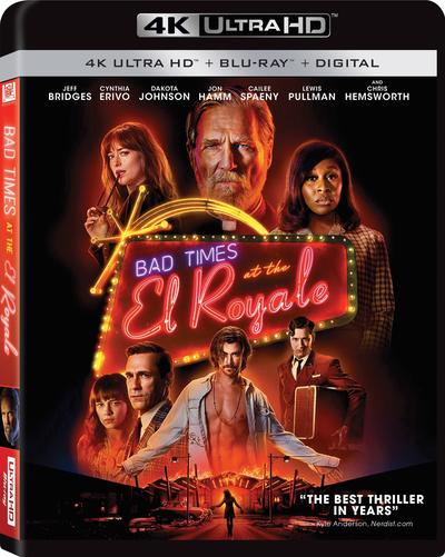 Bad Times At The El Royale (2018) 2160p HDR BDRip Dual Latino-Inglés [Subt. Esp] (Thriller. Crimen)