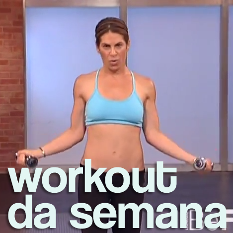 Workout da Semana: Zonas problemáticas com Jillian Michaels