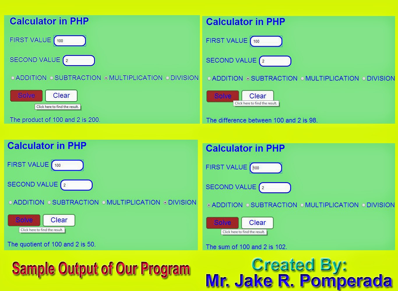 Free Programming Source Codes and Computer Programming Tutorials
