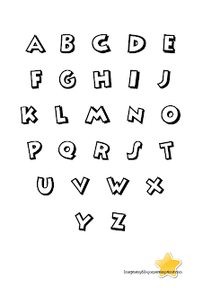 letras infantiles para imprimir