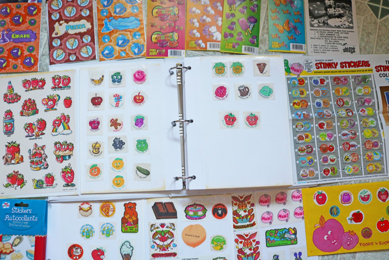 My 1980's Vintage Sticker Websites & Personal Collection