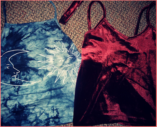 the creation of beauty is art. online shopping my first ROMWE order.