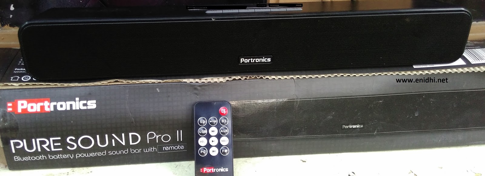 Protronics Pure Sound Pro II Soundbar Speaker - eNidhi India Travel Blog