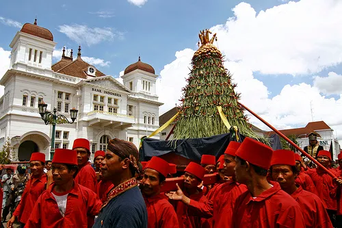 Sekaten festival celebration in Yogyakarta