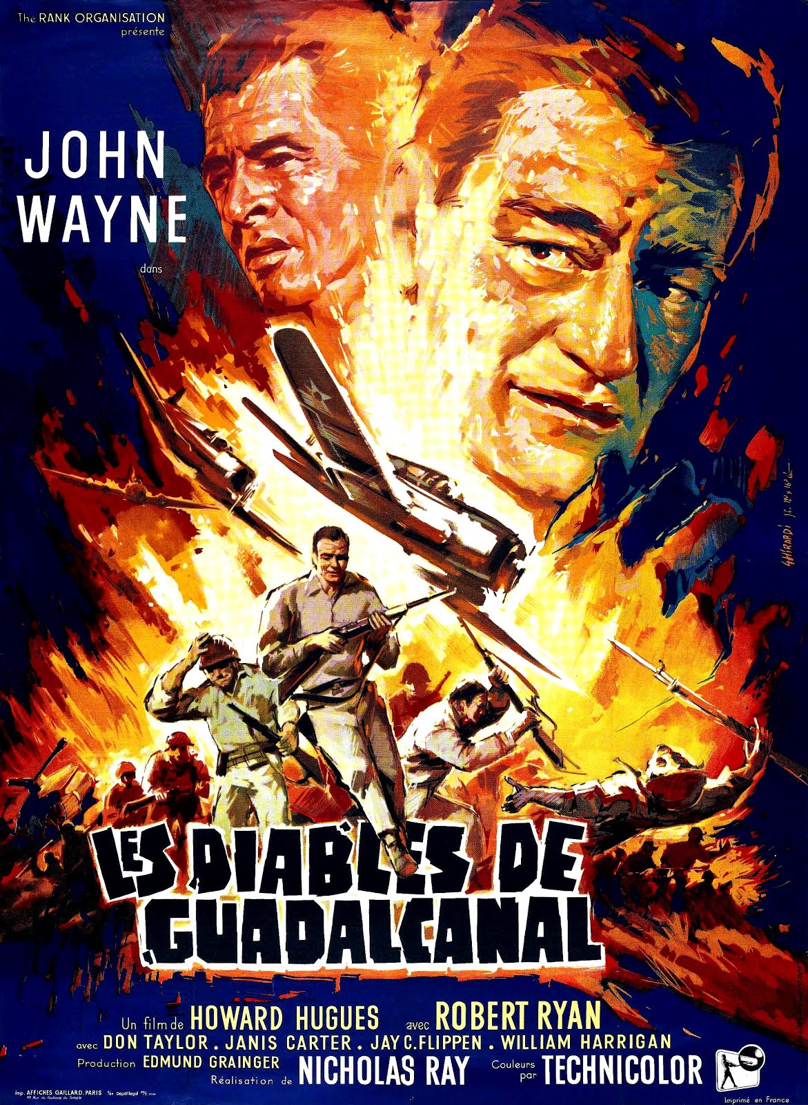 Les diables de Guadalcanal (1951) Nicholas Ray - Flying leathernecks (11.1950 / 02.1951)