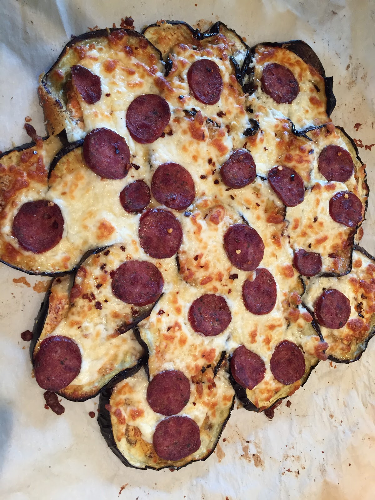 Ketofied Kitchen Eggplant Pizza
