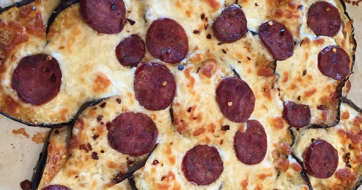 Ketofied Kitchen Eggplant Pizza